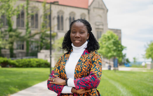 KU visiting librarian builds diverse skills to serve diverse communities, from Lawrence to Accra
